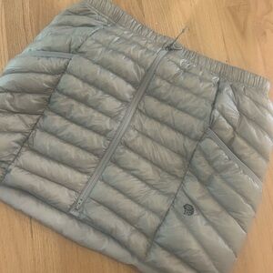 Mountain Hardware Women's Gray Puffer Skirt